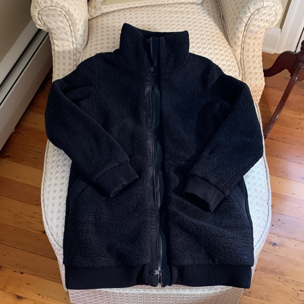 Athleta Black Fleece Jacket